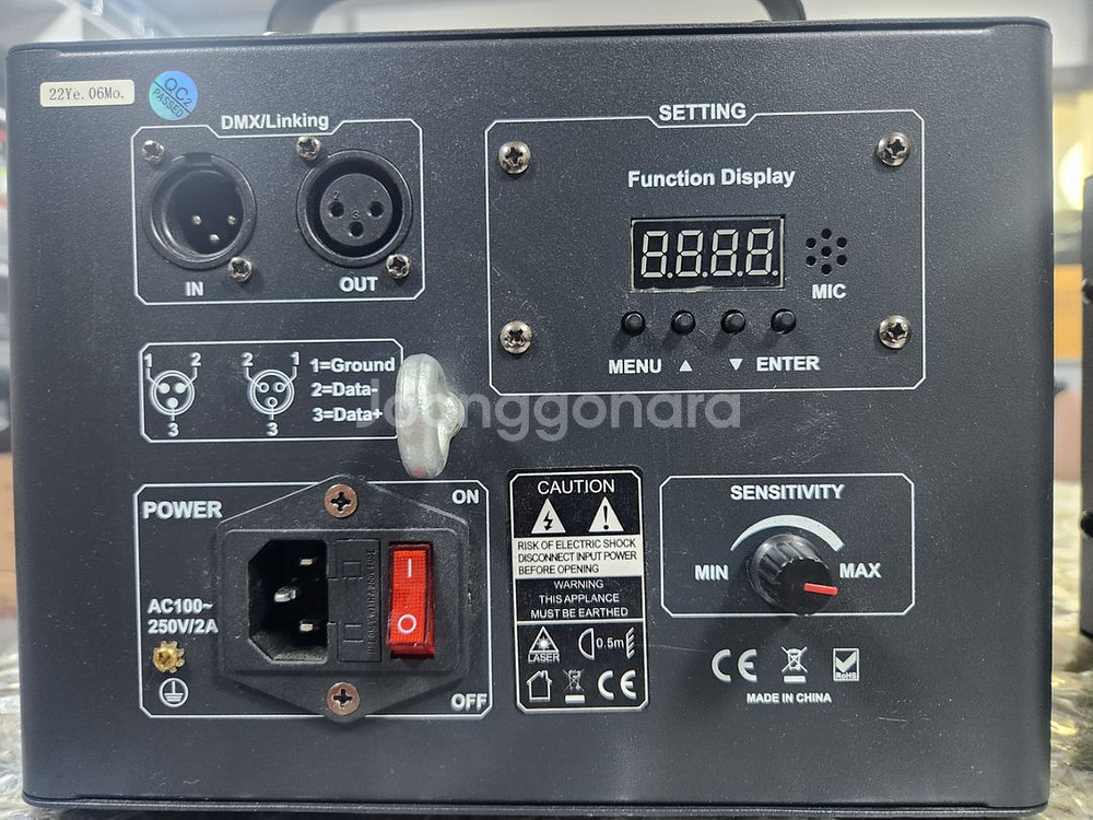 P40R100 레드 컬러 40구 매트릭스 레이저조명--1