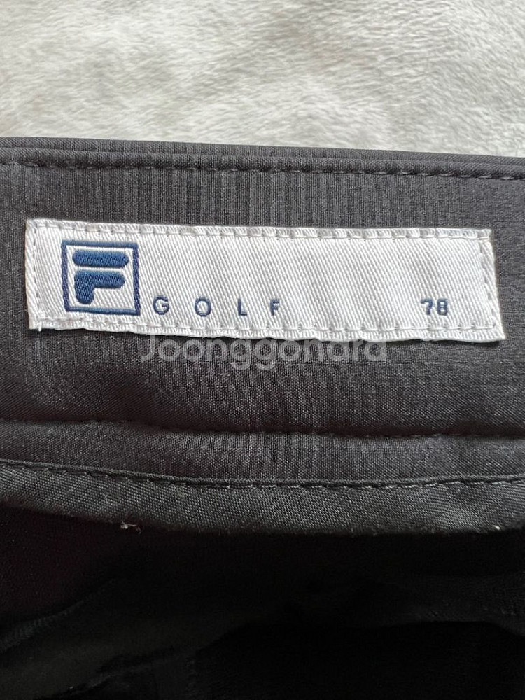Fila 기모 봄 가을 겨울 골프 바지 78cm 31인--4