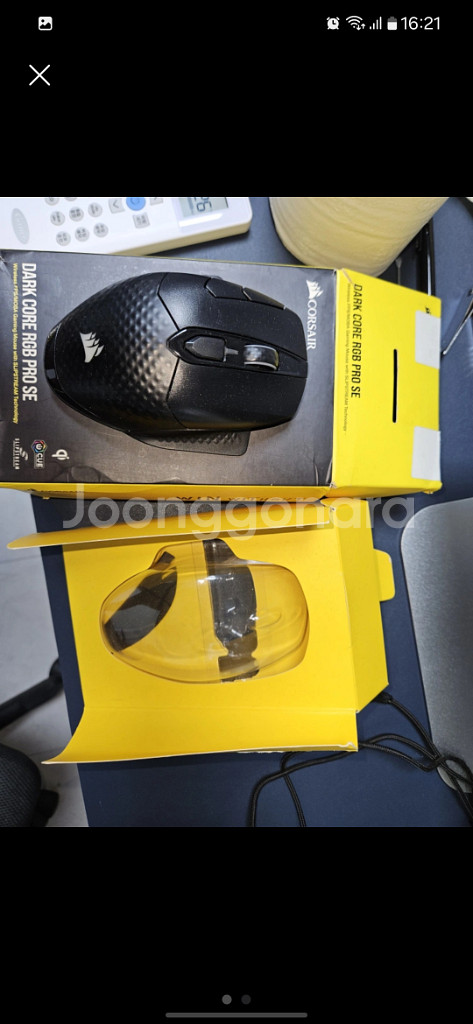 커세어 dark core rgb pro se 무선 게이--1