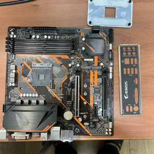 b450m aorus elite 메인보드 팝니다.