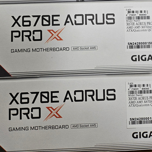 (미개봉) GIGABYTE X670E AORUS PRO