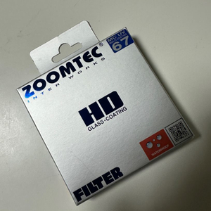 줌텍 67mm ZOOMTEC WATERPROOF HD