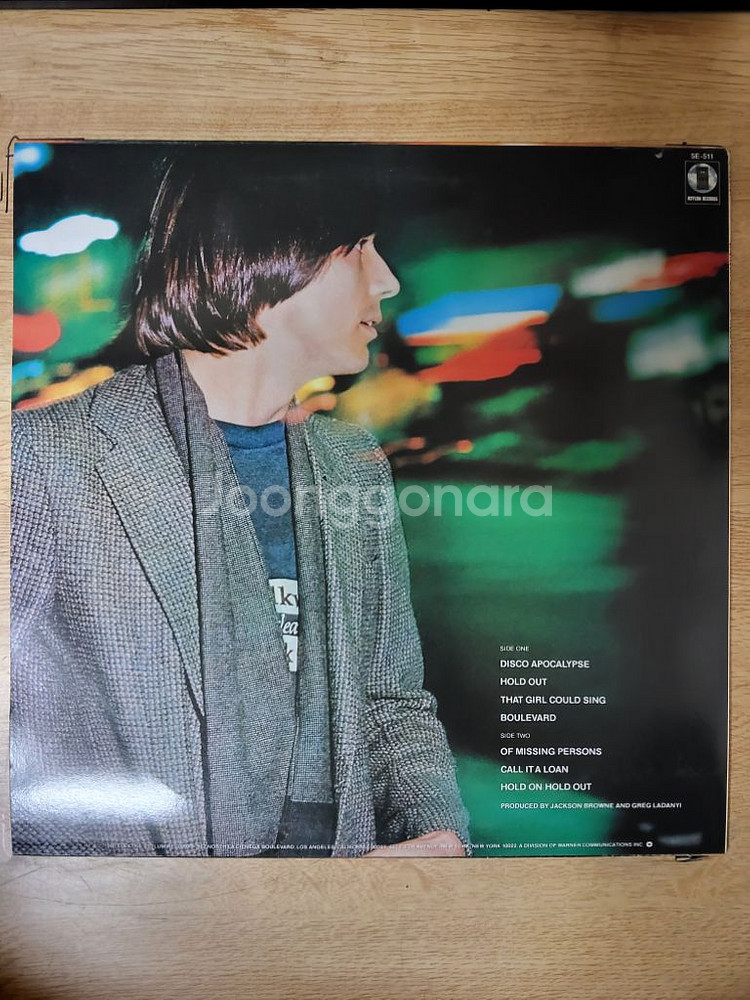 JACKSON BROWNE 음반 LP (오디오 앰프 스--1