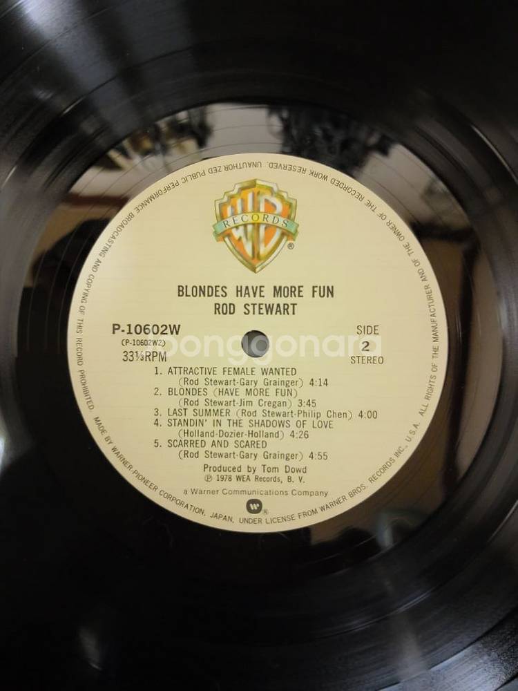 ROD STEWART 음반 LP (오디오 앰프 스피커--5