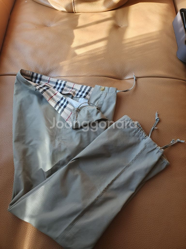 버버리 치노 조거팬츠--0