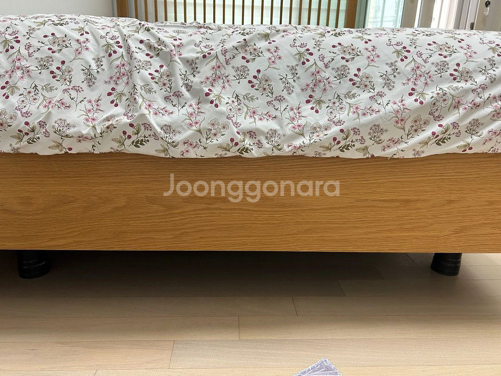 까시미아 밀튼침대 퀸사이즈 매트리스포함--5