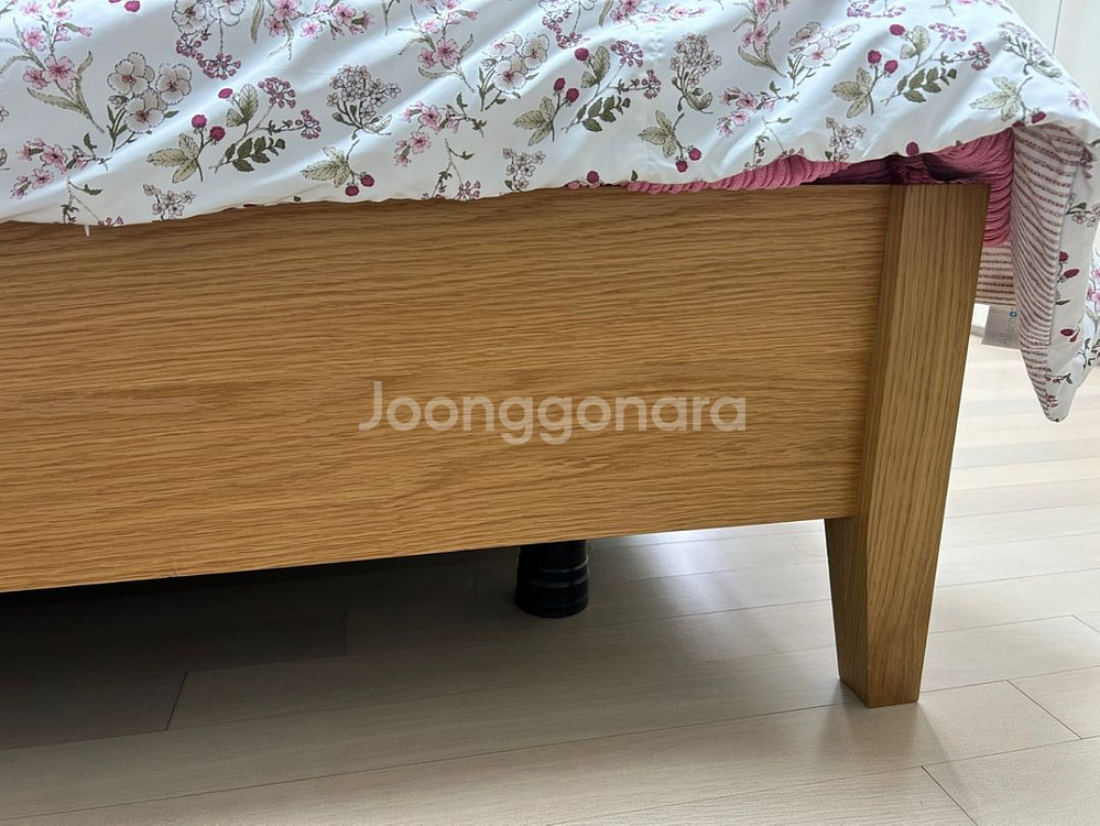 까시미아 밀튼침대 퀸사이즈 매트리스포함--9