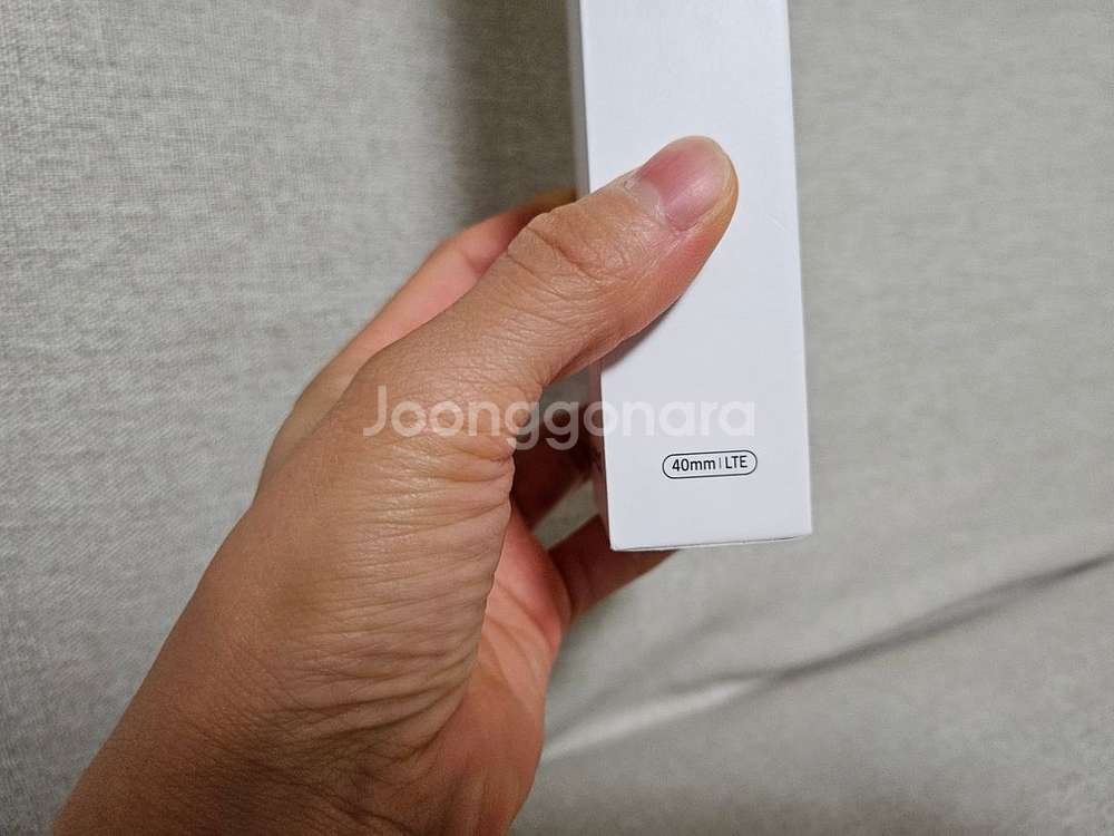 갤럭시워치7 lte 40mm 크림색 미개봉 판매합니다--1