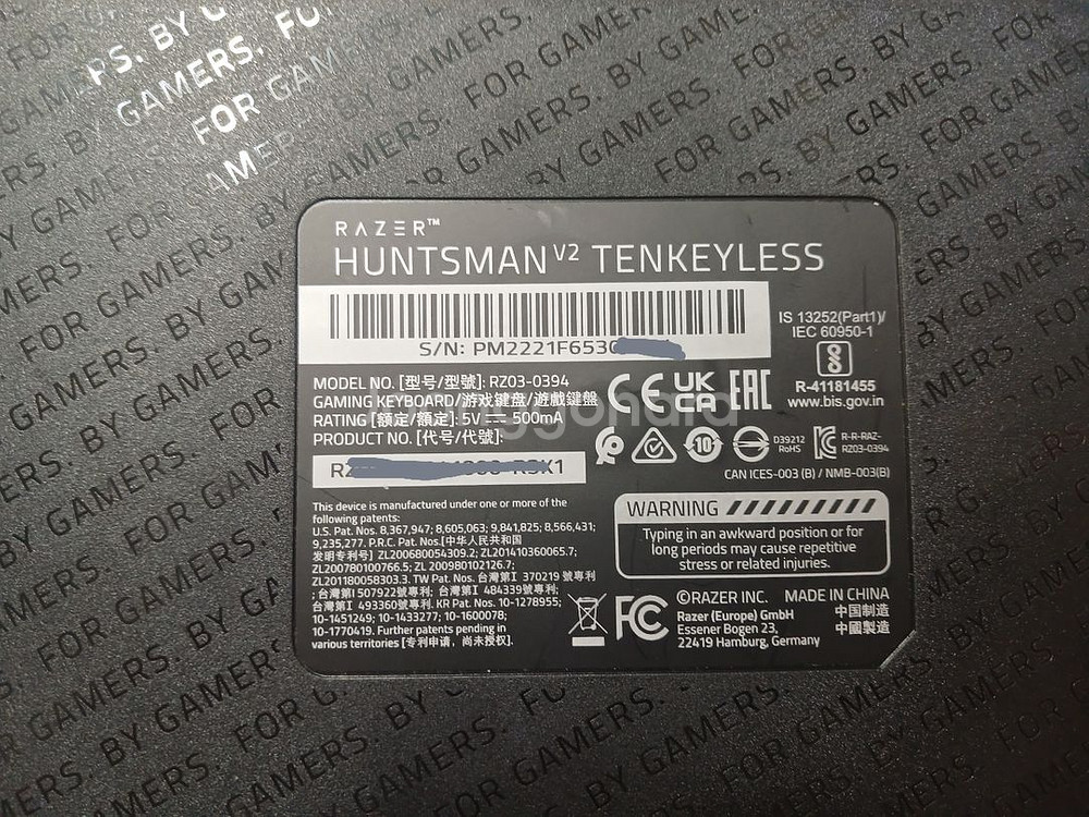 RAZER레이저헌츠맨v2 리니어 tkl--2