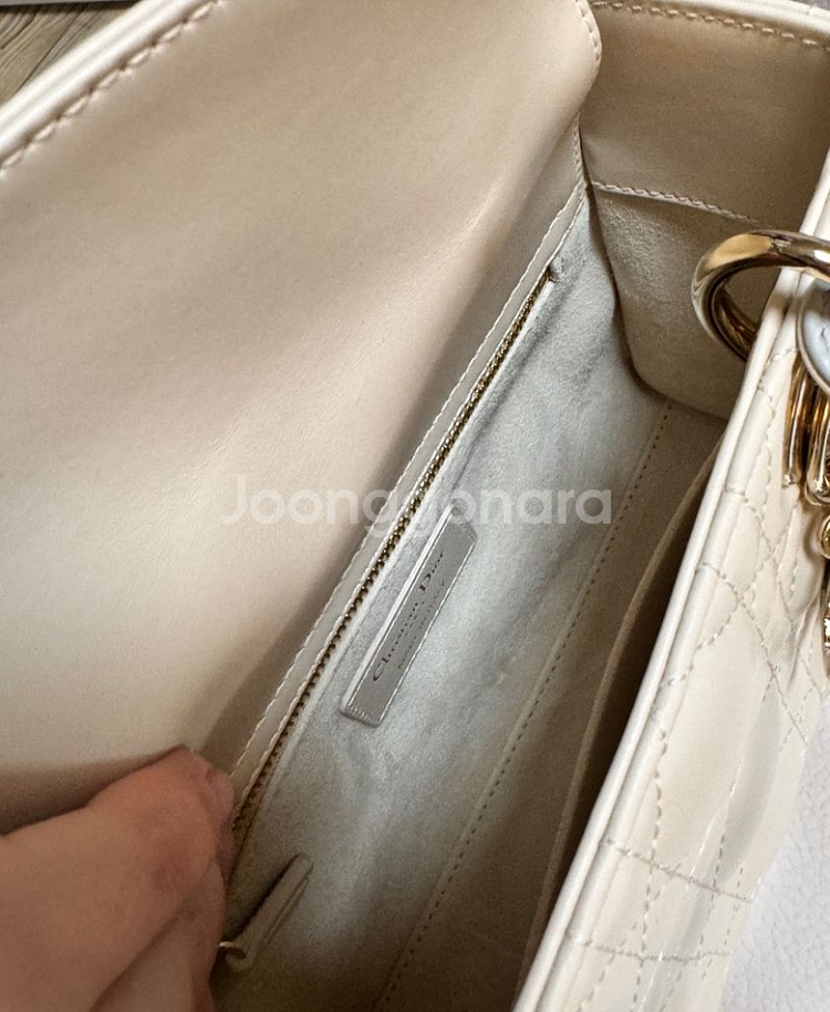 디올 레이디백 스몰 새상품 풀박 실사진--5