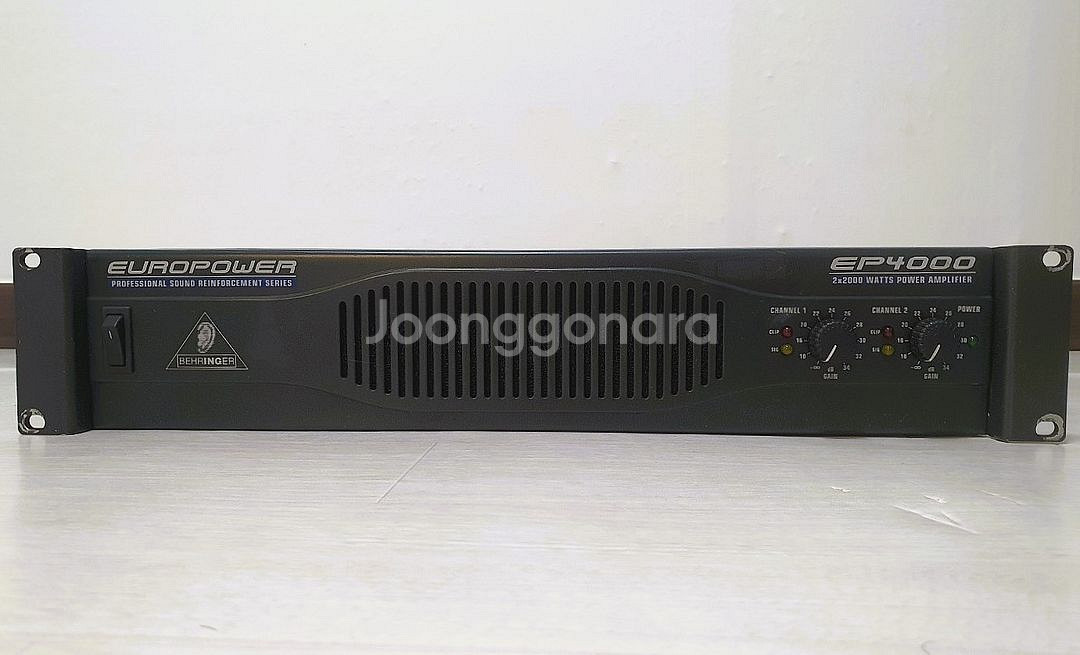 베링거 EP-4000 파워앰프 판매완료--1