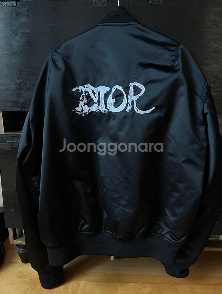 디올 x 도이그피터 봄버자켓--1