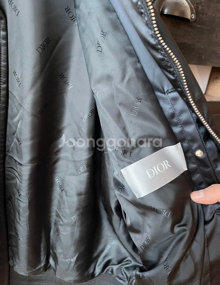 디올 x 도이그피터 봄버자켓--5