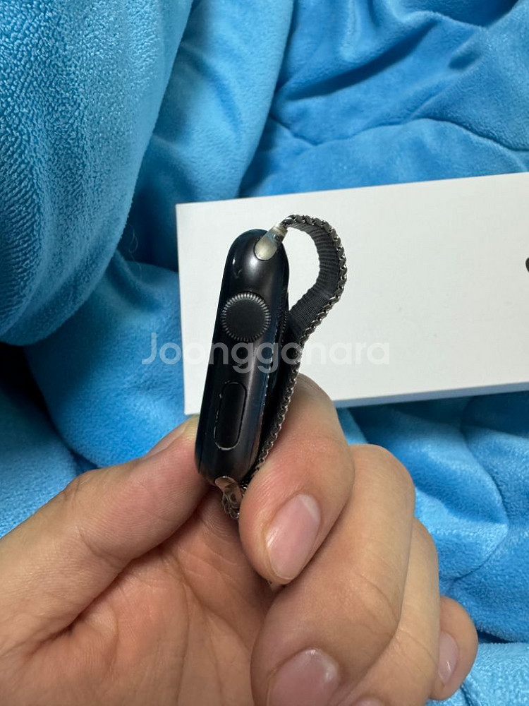 애플워치se 44mm 블랙 풀박 팝니다--2