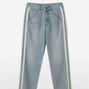 스컬프터 Straight Line Denim Pants