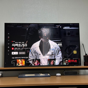 M7 43인치 삼성 스마트TV 모니터 S급