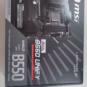 택포 리퍼박스 msi b550 unify 유니파이