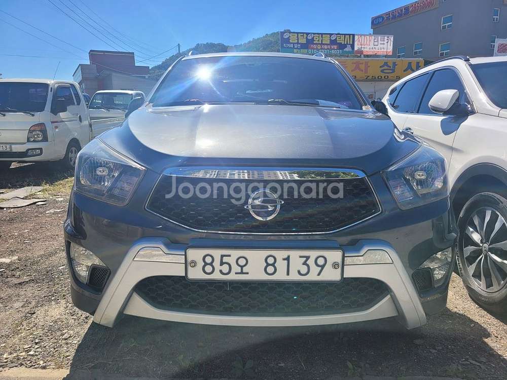 코란도스포츠 4WD 무사고 13만키로 신조차량--9