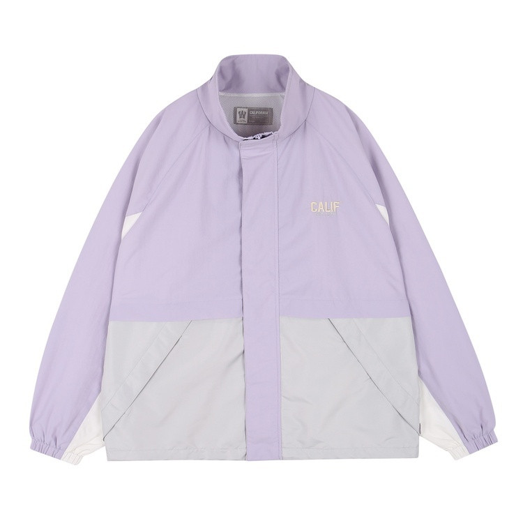 공용XL 후아유 바람막이 오버핏 배색 배드민턴--2