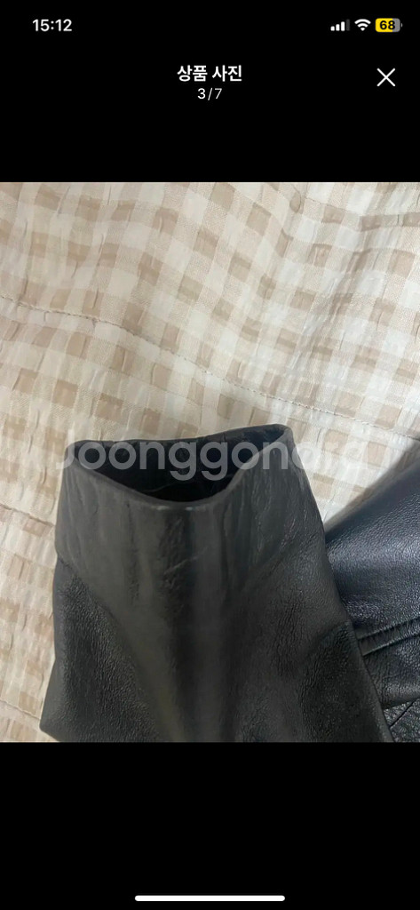 빈티지 양가죽 자켓--2