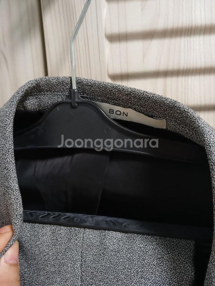 BON 고급 남성정장 세트.1회착용--1
