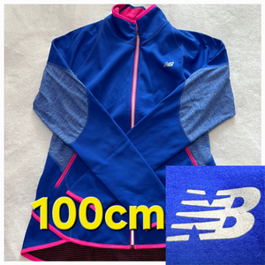 여성 New Balance 집엎 트레이닝복 100cm