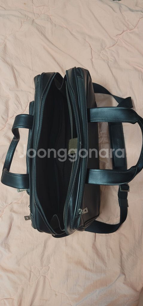 셈소나이트 가죽 브리프케이스--2