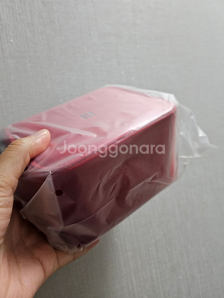 헤라 동백 레드 파우치 미개봉새제품--2