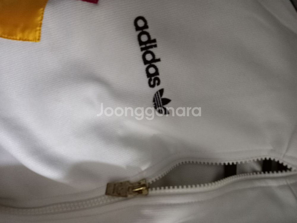 아디다스 희귀 독일 화이트 트랙탑 저지 져지집업 100--2