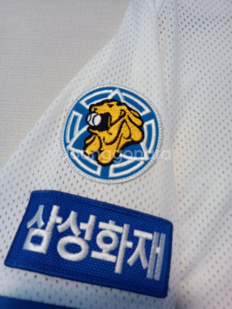 삼성라이온즈 올드 빈폴 한자 유니폼 이지영 유니폼 정품--2