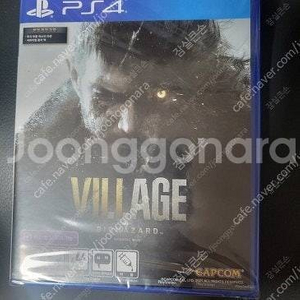 PS4 바이오하자드 빌리지 밀봉 새제품 팝니다.