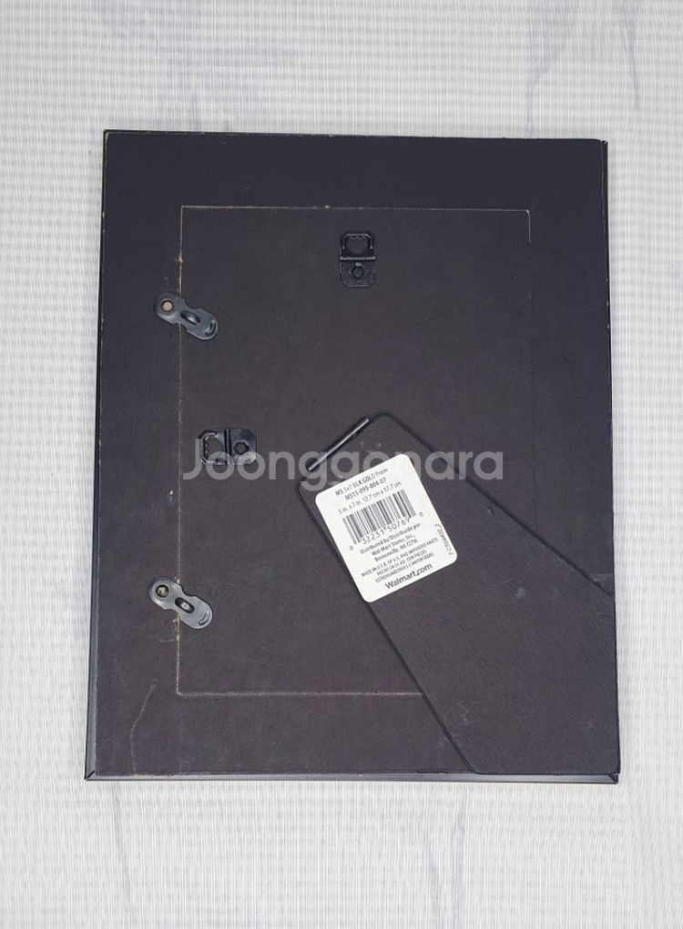 (덤)금테두리 검정 플라스틱 액자 19x24--4