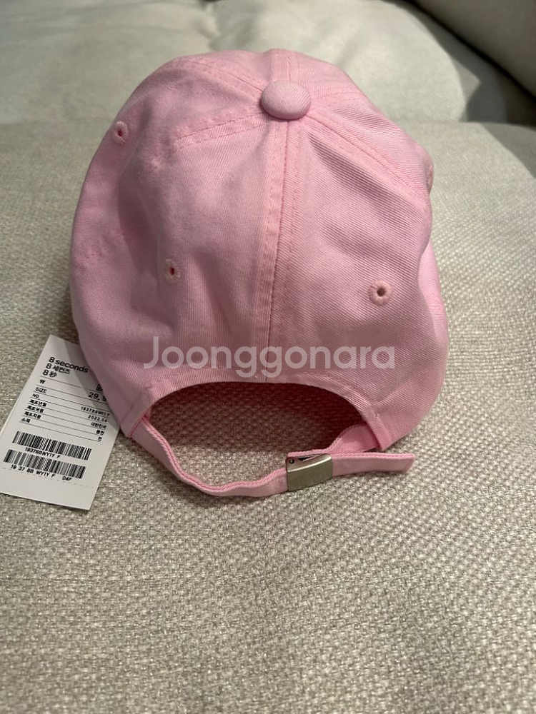 에잇세컨즈 핑크 캡모자 (새상품+무료배송)--2