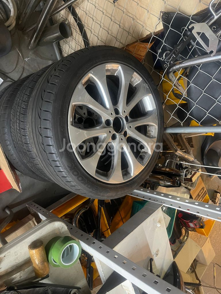 벤츠 E클래스 탈거 휠 타이어--2