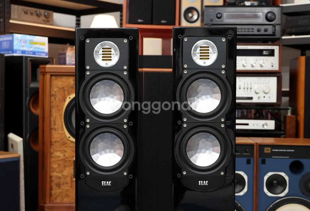 독일제 엘락 FS247 고급 톨보이스피커ㅡ피아노마감.강--2