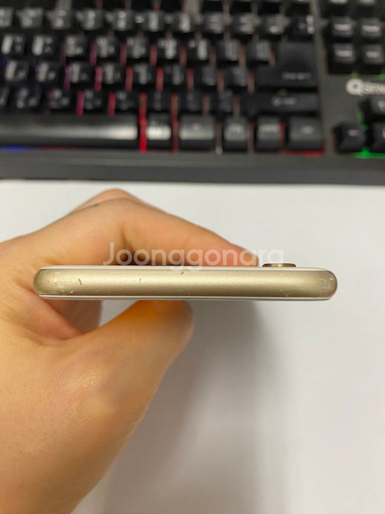 아이폰6S 골드 액정SS급 64GB 배터리100--3