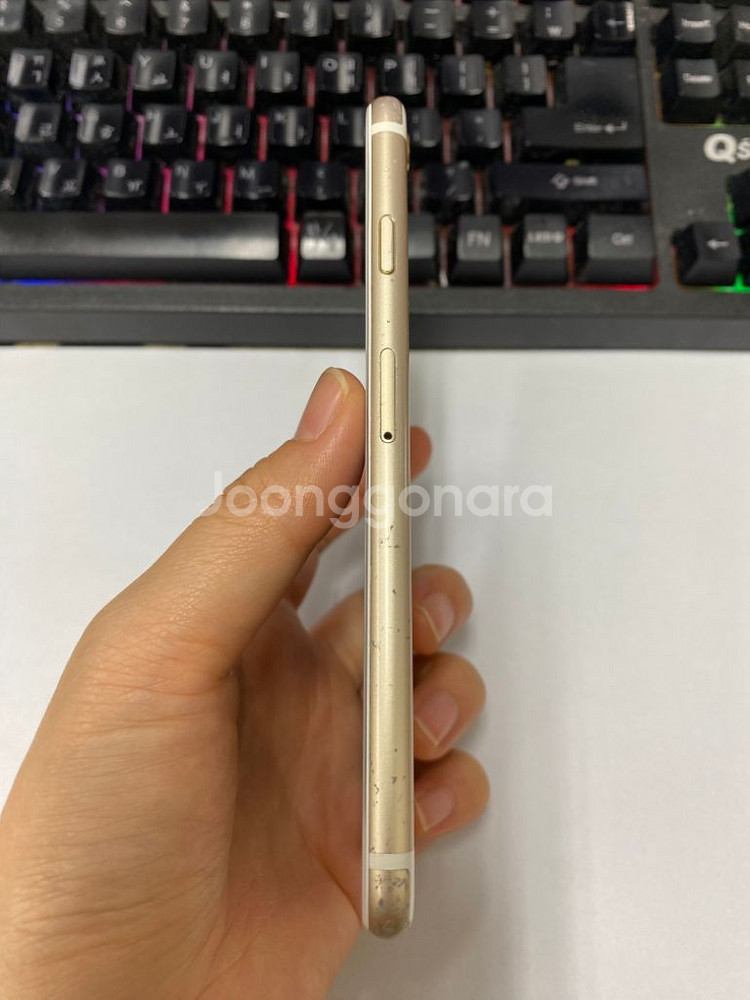 아이폰6S 골드 액정SS급 64GB 배터리100--5