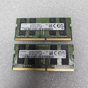 삼성 노트북 램 DDR4 16기가 2개 입니다