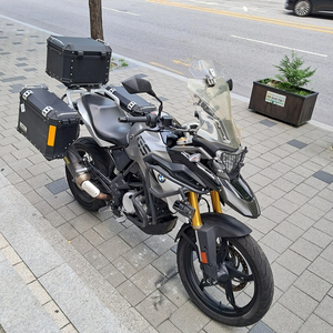 BMW G310GS 네이키드 오토바이 풀옵션 장착