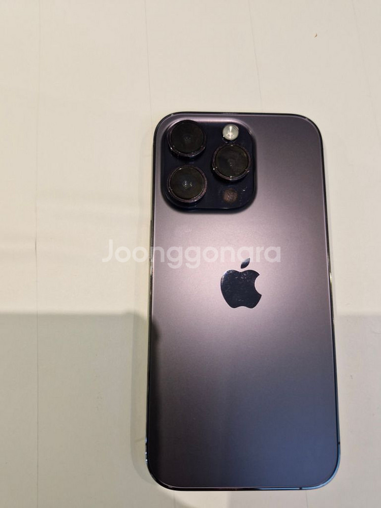 아이폰14pro 딥퍼플 128기가 팝니다!!--1