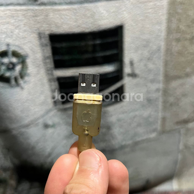 애플 올드맥 ibook imac G3 키보드 퍽마우스--2