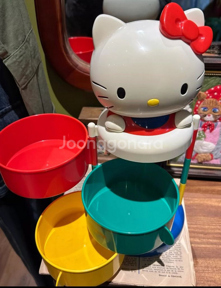 고전 키티 수납 정리 보관 서랍장 방꾸--1