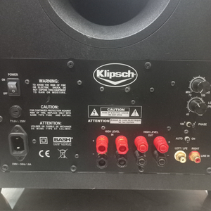 Klipsch(클립쉬)12인치 서브우퍼