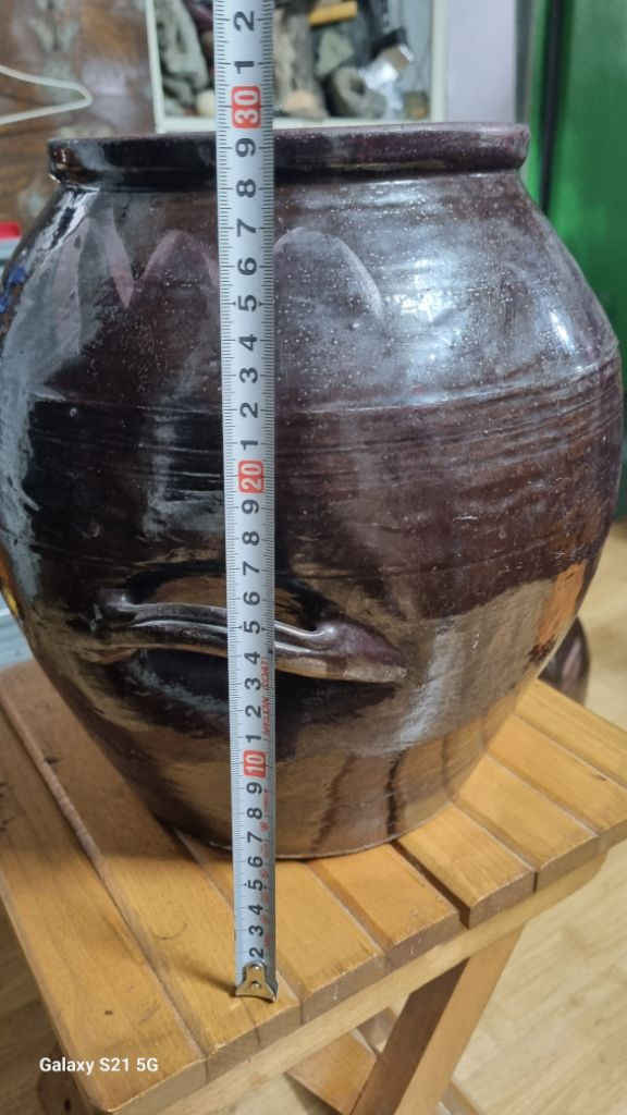 옛옹기물동이--1