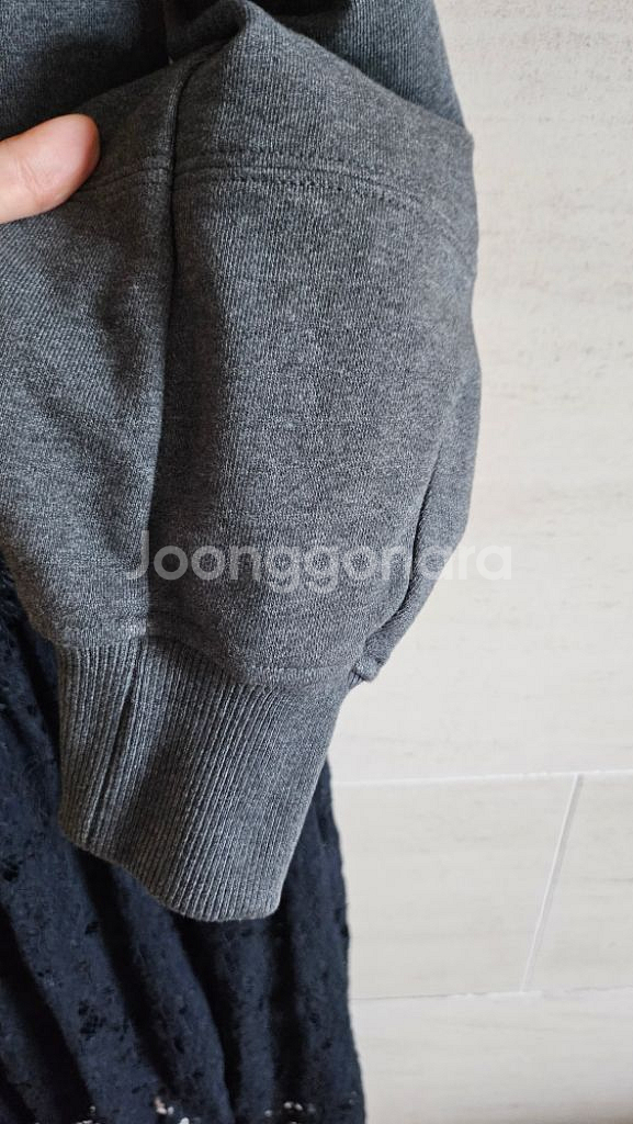 (정품) 오즈세컨 레이스 배색 롱원핏--4