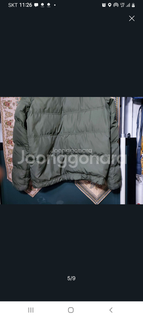 M 아베크롬비 패딩 다운 점퍼--4