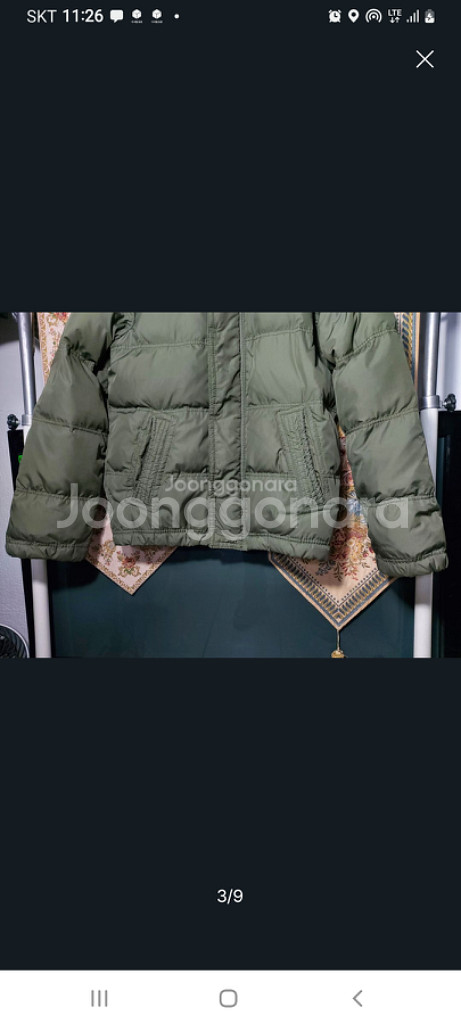 M 아베크롬비 패딩 다운 점퍼--2