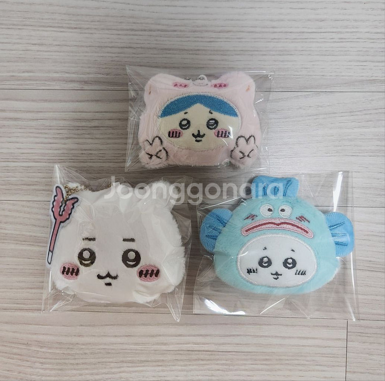 일괄 먼작귀 치이카와 동전지갑 하치와레 한교동 인형키링--0