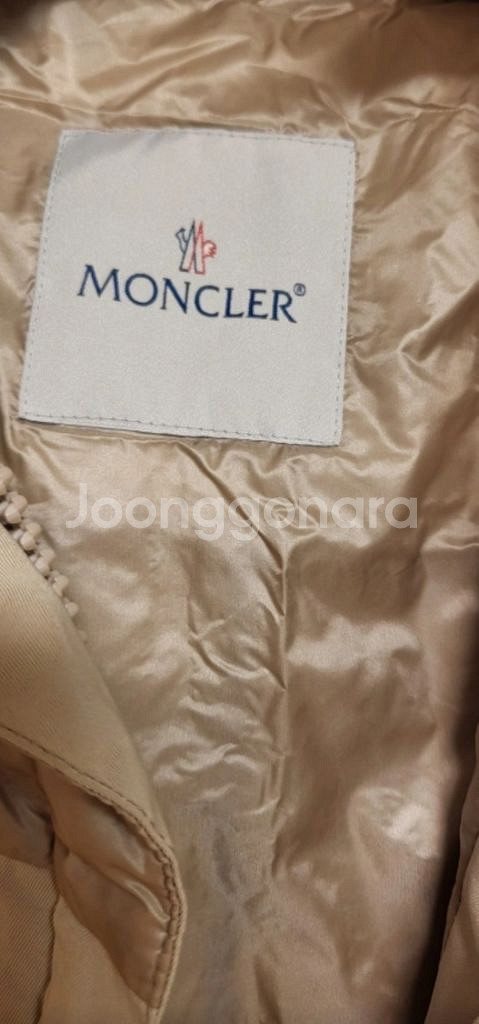 (정품)몽클레어 여성 야상 코트 s(55-66)매장판--4