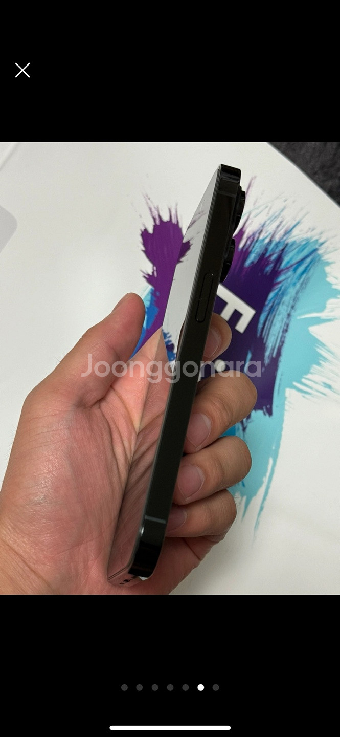 아이폰 14프로 128G 블랙 기기단품--4